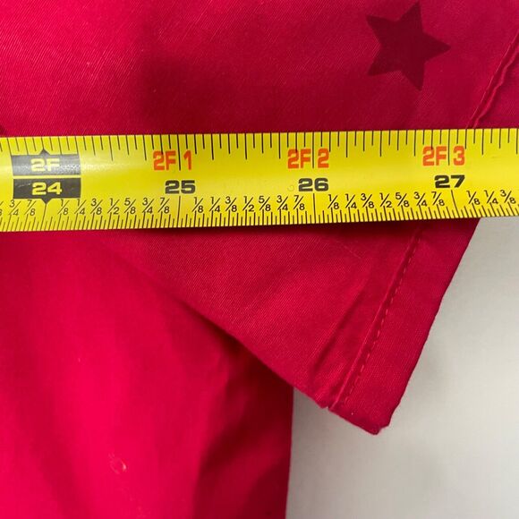 Vintage Disney Store Winnie the Pooh Red Sz 22/24 Tigger Fireworks Star Print - Picture 12 of 13